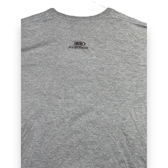 Kentucky Gun Co Short Sleeve T-Shirt Mens Size Large "Gun Control" Gray Politics - Picture 6 of 6